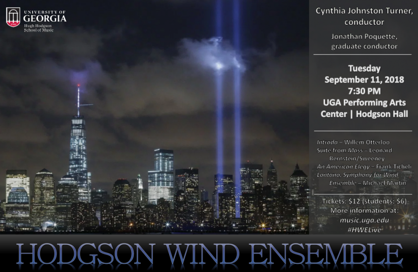 9 11 Wind Ensemble Concert