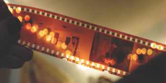 photo of film negative