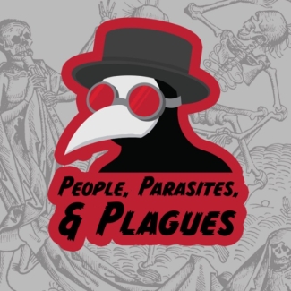 graphic with penguin image and text, with red outline