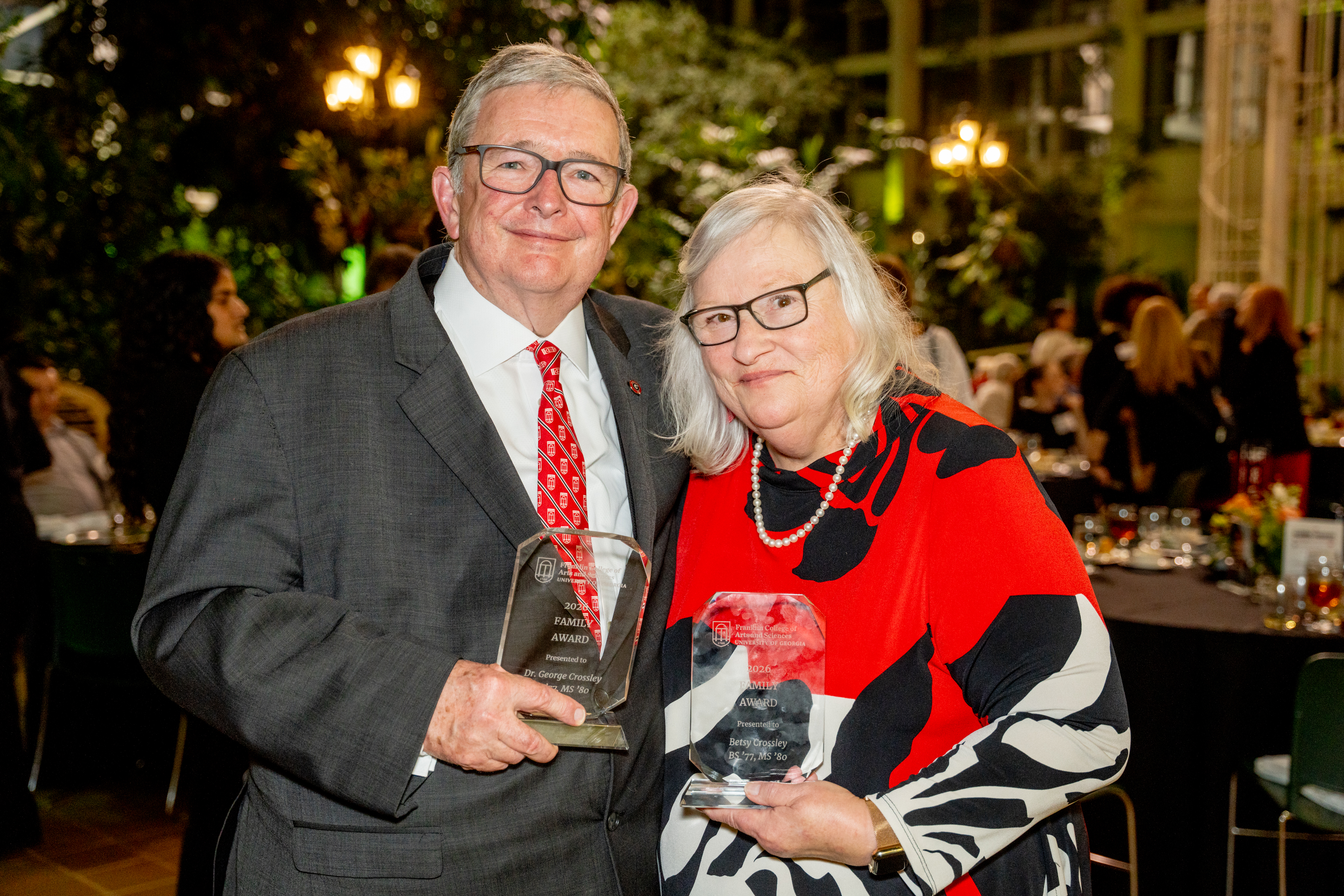 Dr. George and Mrs. Betsy Crossley