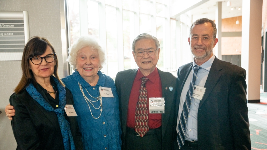 Photo of four people