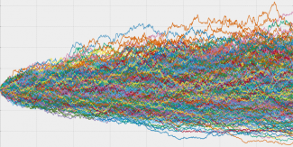 graph with lines of many colors