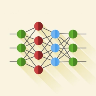 network diagram in color