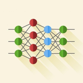 network diagram in color