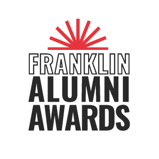 graphic with black text on white, red spark