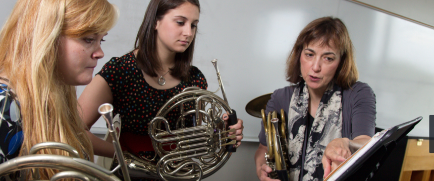 Meigs Professorship Teaching Awards|Jean Martin-Williams, professor of horn in the Hugh Hodgson School of Music in the Franklin College of Arts and Sciences and director of the Lilly Teaching Fellows program at UGA a