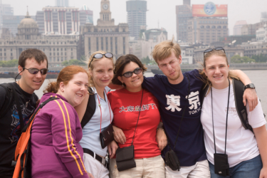Students in Study Abroad in China