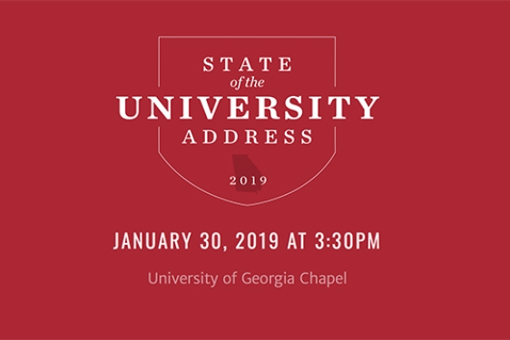 white text graphic on red with state of Georgia shape