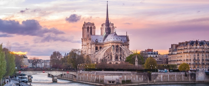 photo of Notre-Dame cathedral from the pont de Tournelle